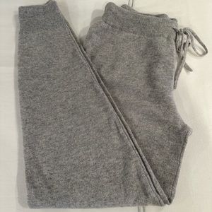 Cashmere Light Grey Joggers Pants - Size Small